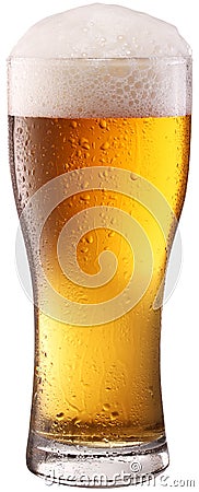 Beer glass. Stock Photo