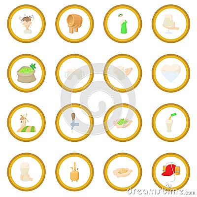 Beer icon circle Vector Illustration