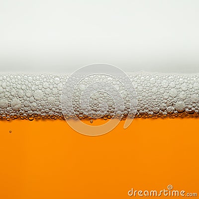 Beer macro background Stock Photo