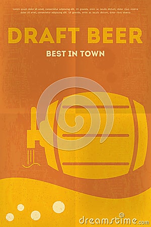 Beer Posters Vector Illustration