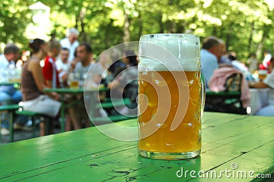 Beer Stein Stock Photo