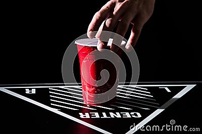 Beerpong Stock Photo