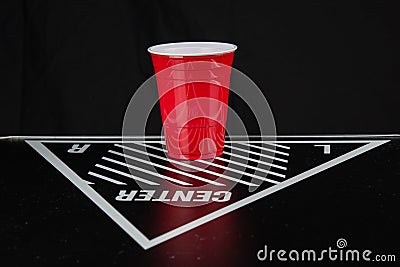 Beerpong Stock Photo