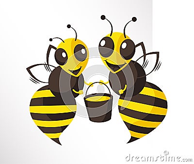 Bees Stock Photo