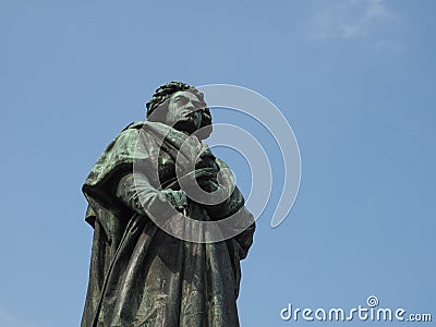 Beethoven Denkmal (1845) in Bonn Stock Photo