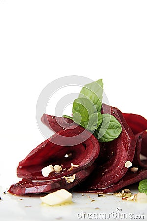 Beetroot salad Stock Photo