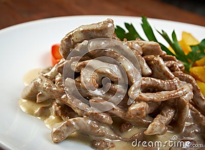 Beff-stroganoff Stock Photo