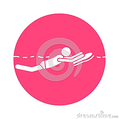 Beginner glyph background vector icon which can easily modify or edit Vector Illustration
