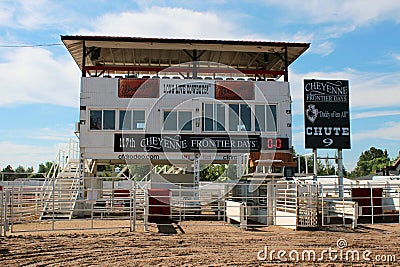 Behind the Chutes Tour Editorial Stock Photo