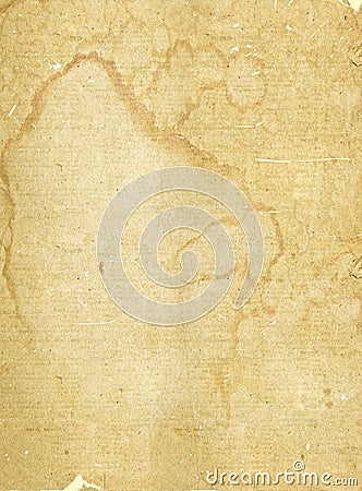 Beige background of old grunge paper vintage, stains, scratches Stock Photo