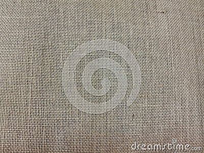 Beige coloured seamless linen texture or fabric canvas for your background. Stock Photo