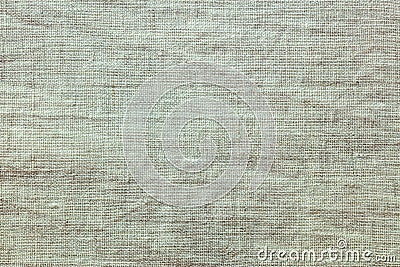 Beige crumpled flax fabric texture. highly detailed pattern. Stock Photo