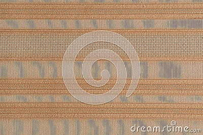 Beige embossed paper with horizontal line Stock Photo