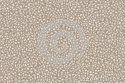 Beige sherpa seamless pattern with plush texture Vector Illustration