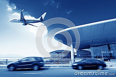 Beijing Airport Stock Photo