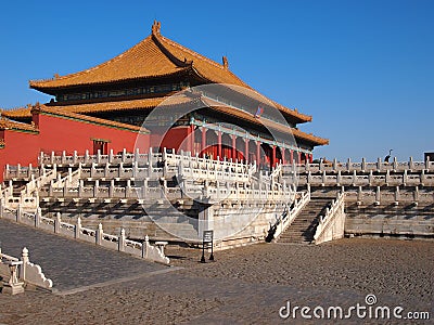 Beijing Forbidden City Palace Editorial Stock Photo