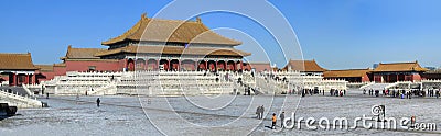 Beijing Forbidden City Palace Editorial Stock Photo