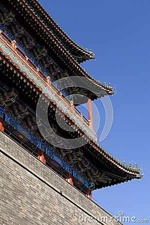 Beijing - Front Gate Stock Photo