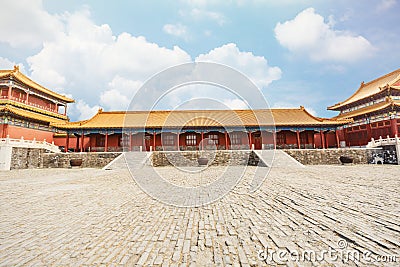 Beijing the imperial palace imperial city Stock Photo