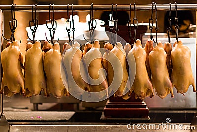 Beijing roast duck Stock Photo