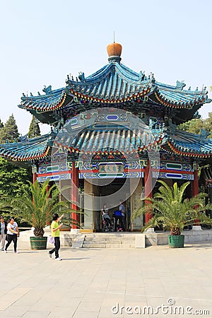 Beijing zhongshan park Editorial Stock Photo