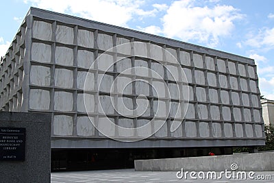 Beinecke Rare Book and Manuscript Library, Yale University Library, New Haven, Connecticut. Editorial Stock Photo