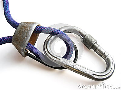 belay device Stock Photo