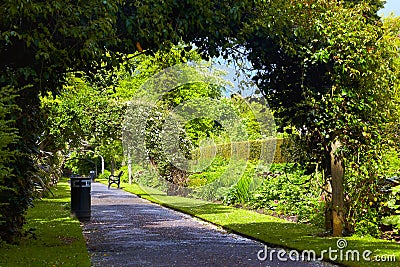 Belfast Botanic Gardens Stock Photo