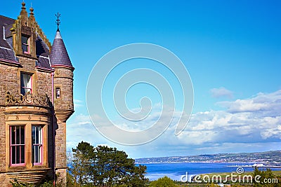 Belfast Castle Stock Photo