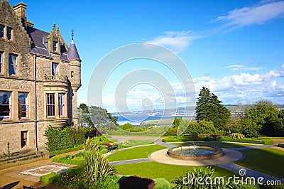 Belfast Castle Stock Photo