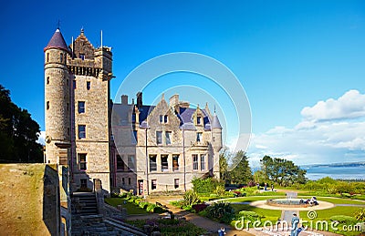 Belfast Castle Stock Photo