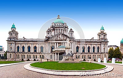 Belfast City Hall Stock Photo