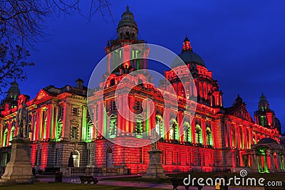 Belfast City Hall Stock Photo