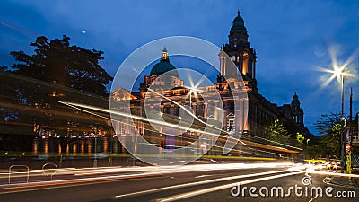 Belfast City Hall Stock Photo