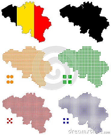 Belgium Vector Illustration