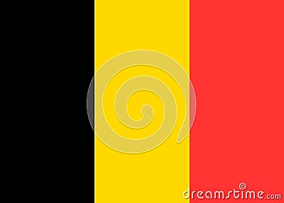 Belgium vector flag Vector Illustration