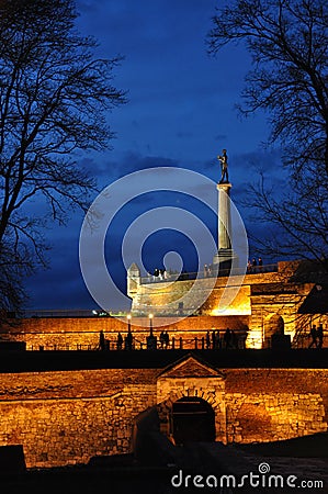 Belgrade, capital city of Serbia Stock Photo