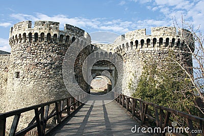 Belgrade fortress Stock Photo