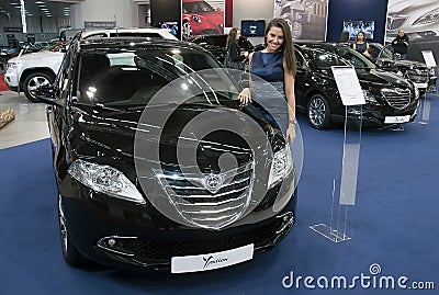 Car Lancia Ypsilon Editorial Stock Photo