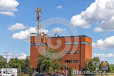 Zeleznik Post Office Building Editorial Stock Photo