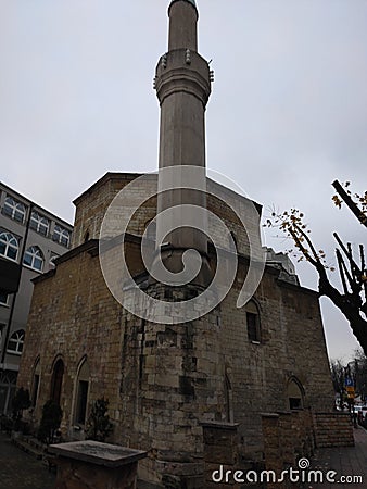 Belgrade Serbia Bajrakli mosque city centre Stock Photo