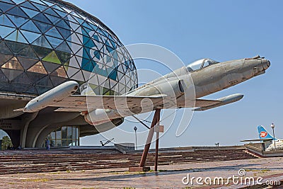 Fighter Jet Airplane Museum Editorial Stock Photo