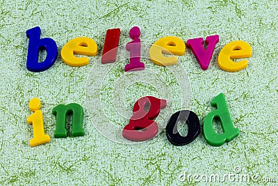 Believe god jesus faith religion religious belief purity Stock Photo