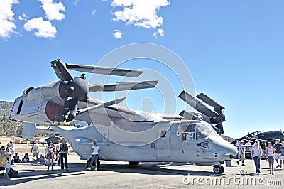 Bell-Boeing V-22 Osprey Editorial Stock Photo