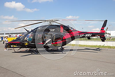Bell 429 helicopter Editorial Stock Photo