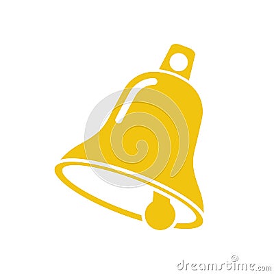 Bell icon vector Vector Illustration