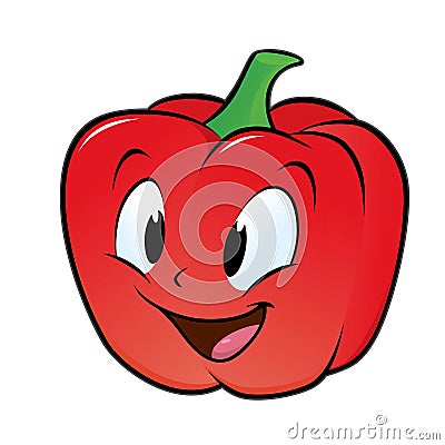 Bell Pepper Vector Illustration