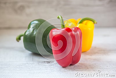 Bell peppers Stock Photo