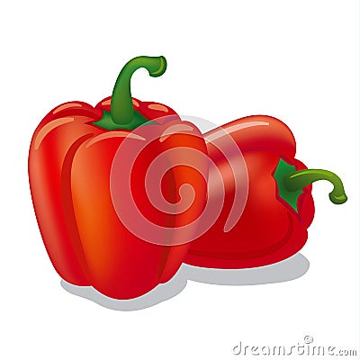 Bell peppers Cartoon Illustration