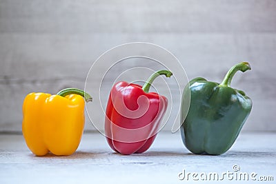 Bell peppers Stock Photo